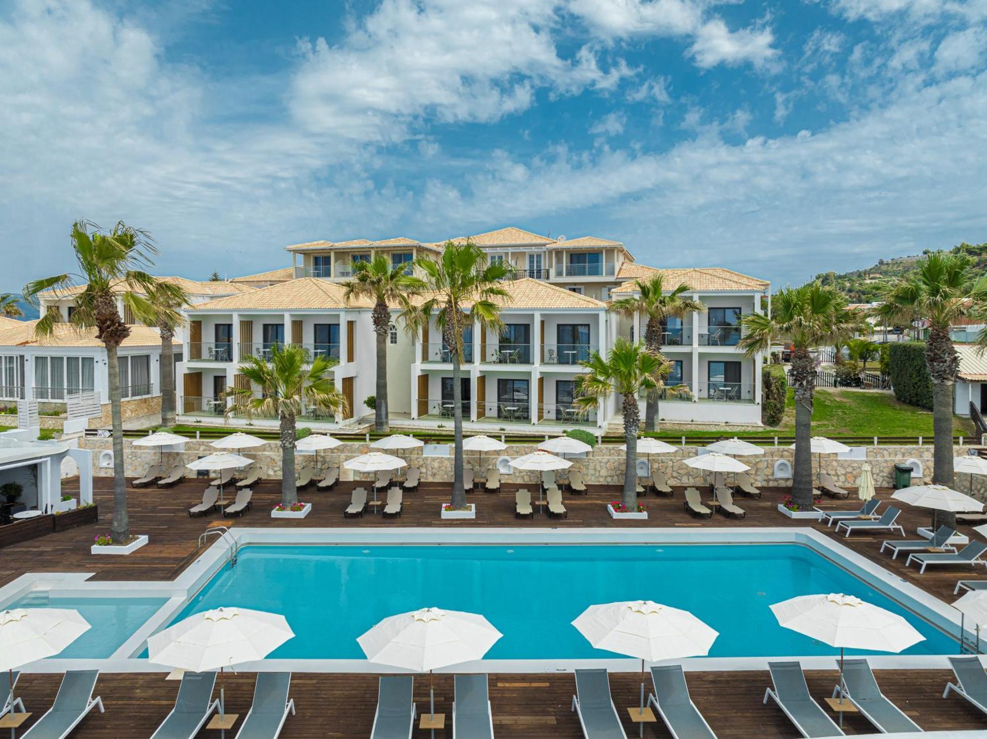 Crystal Beach Hotel Kalamaki  Ngoại thất bức ảnh
