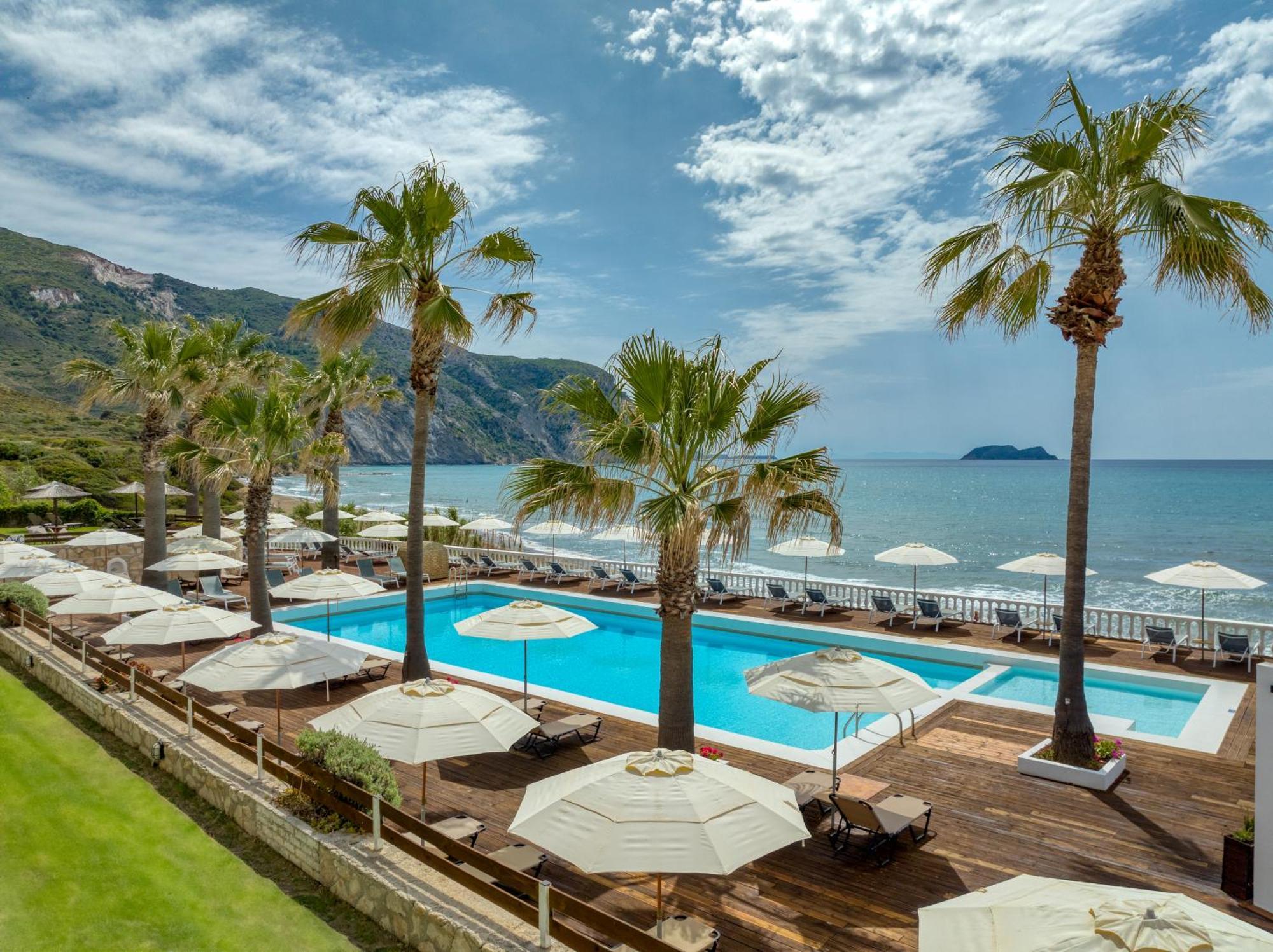 Crystal Beach Hotel Kalamaki  Ngoại thất bức ảnh